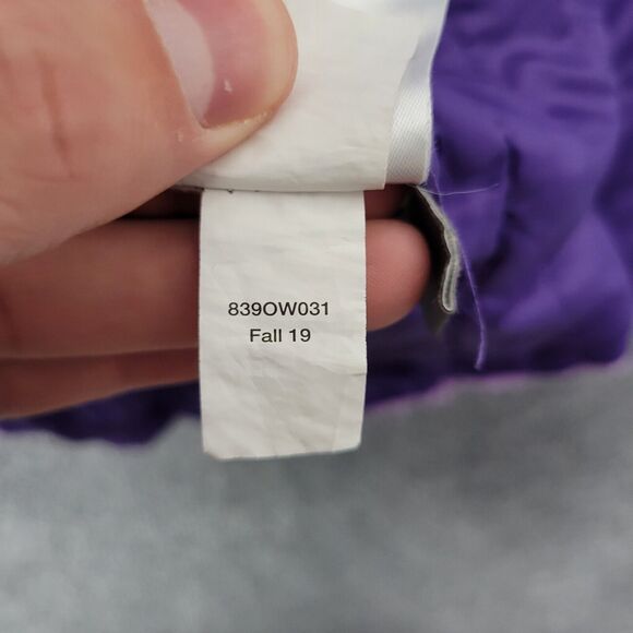 EDDIE BAUER 839OW031 Girls Purple Sherpa Lined Puffer Jacket SIZE LARGE - Picture 16 of 16